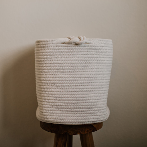 Parker Baby Co. Rope Cube Storage Basket.