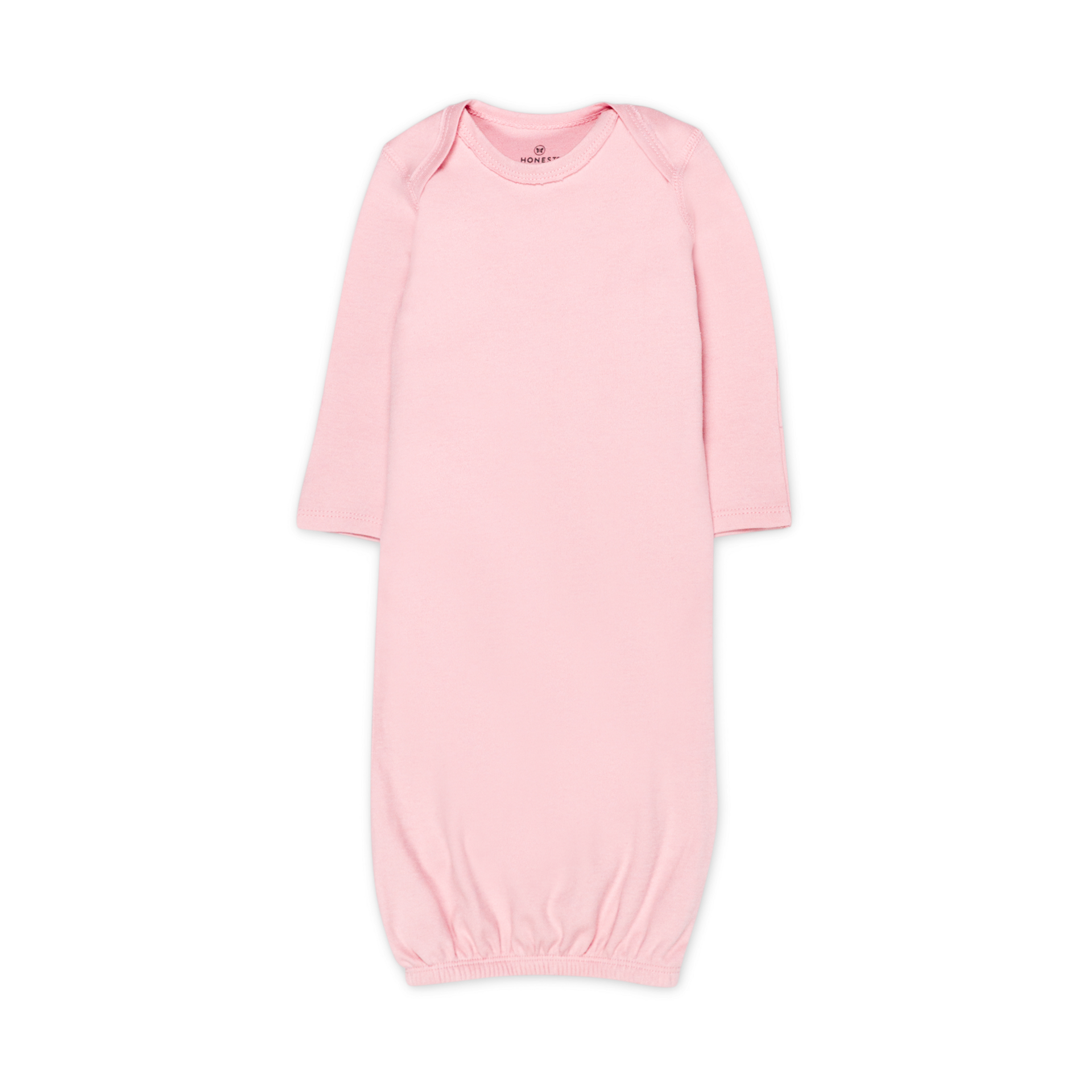 Honest Baby Clothing 2-Pack Organic Cotton Sleeper Gowns - Rose Blossom, 0-6 M, 2.