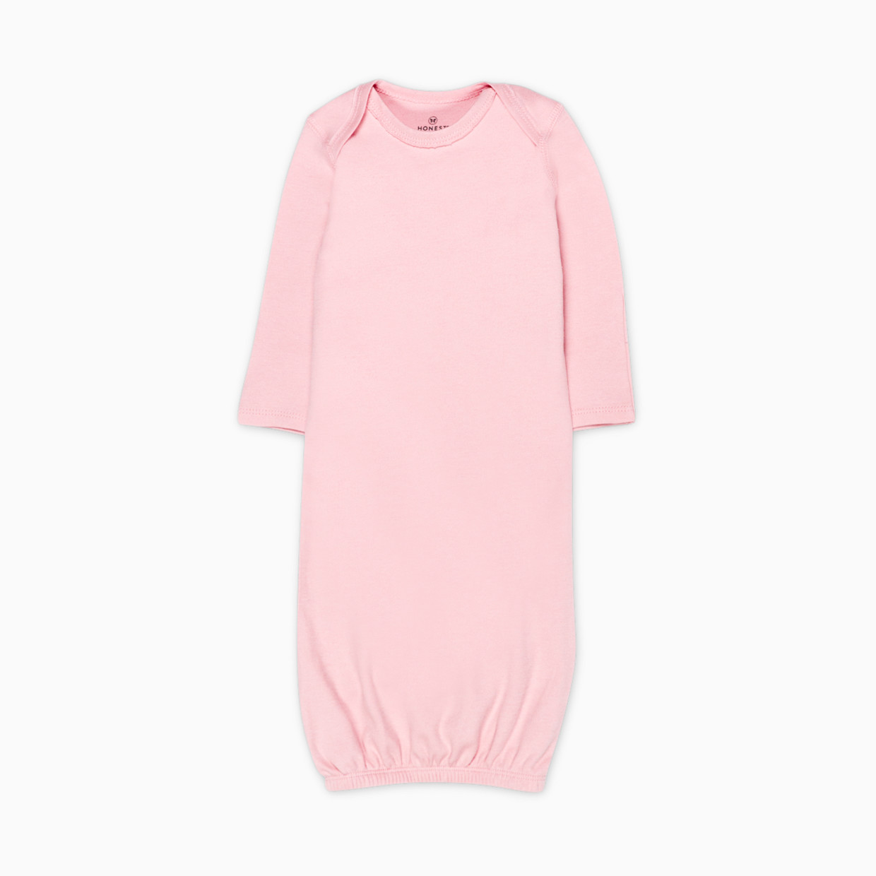 Honest Baby Clothing 2-Pack Organic Cotton Sleeper Gowns - Rose Blossom, 0-6 M, 2.