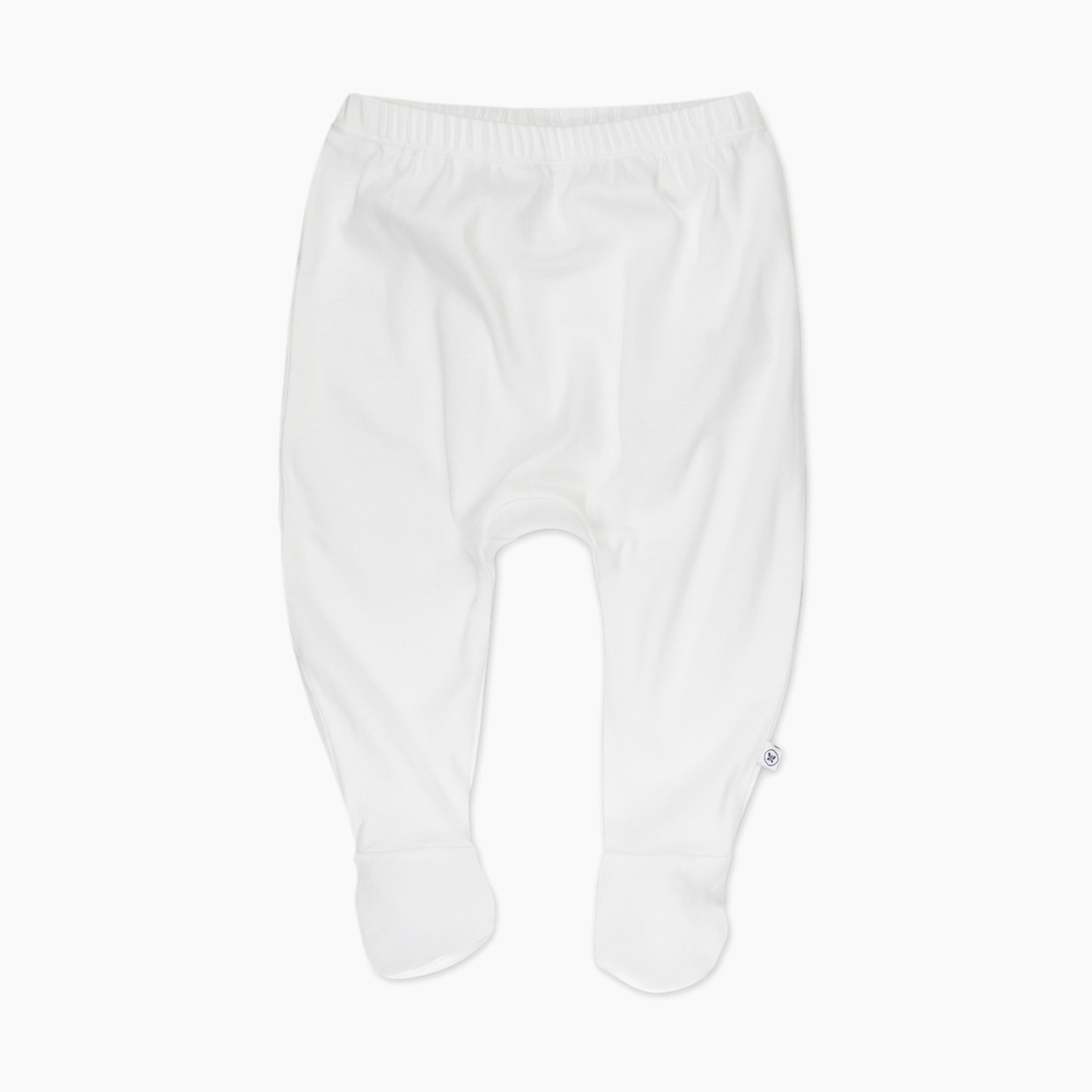 Honest Baby Clothing 3-Pack Organic Cotton Footed Harem Pants - Sketchy Stripe, Newborn.