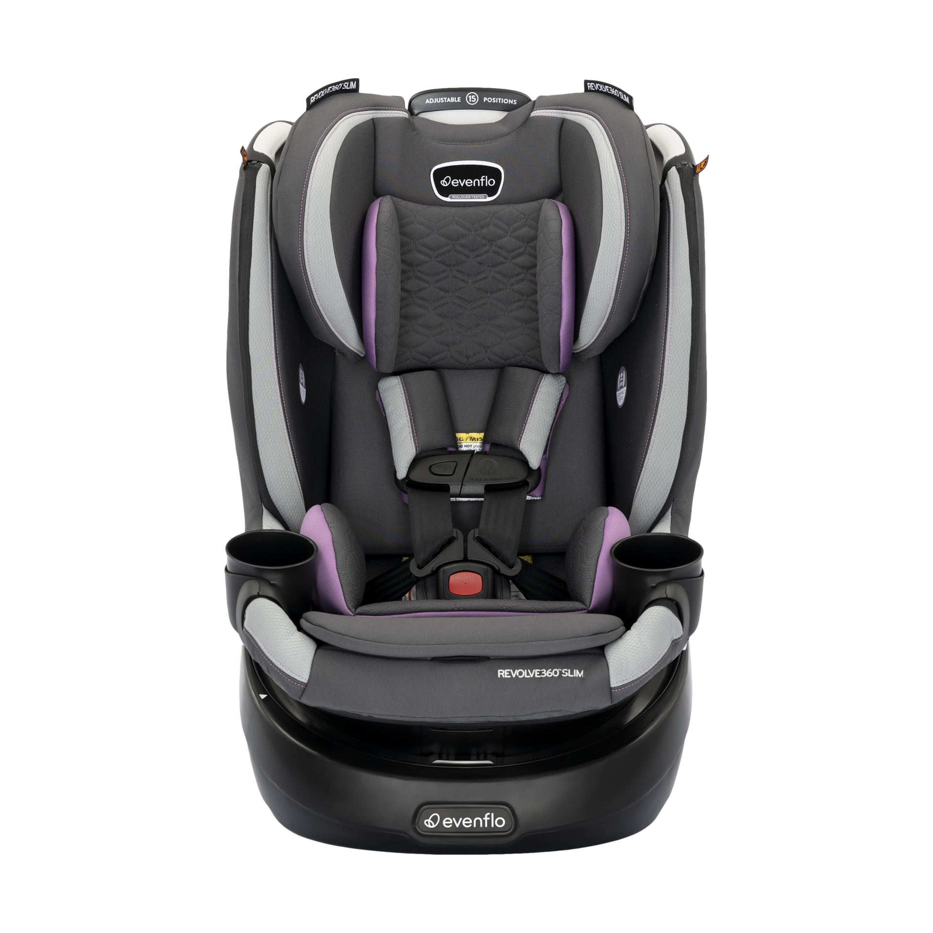 Evenflo Revolve 360 Slim 2 in 1 Convertible Rotating Car Seat Sutton