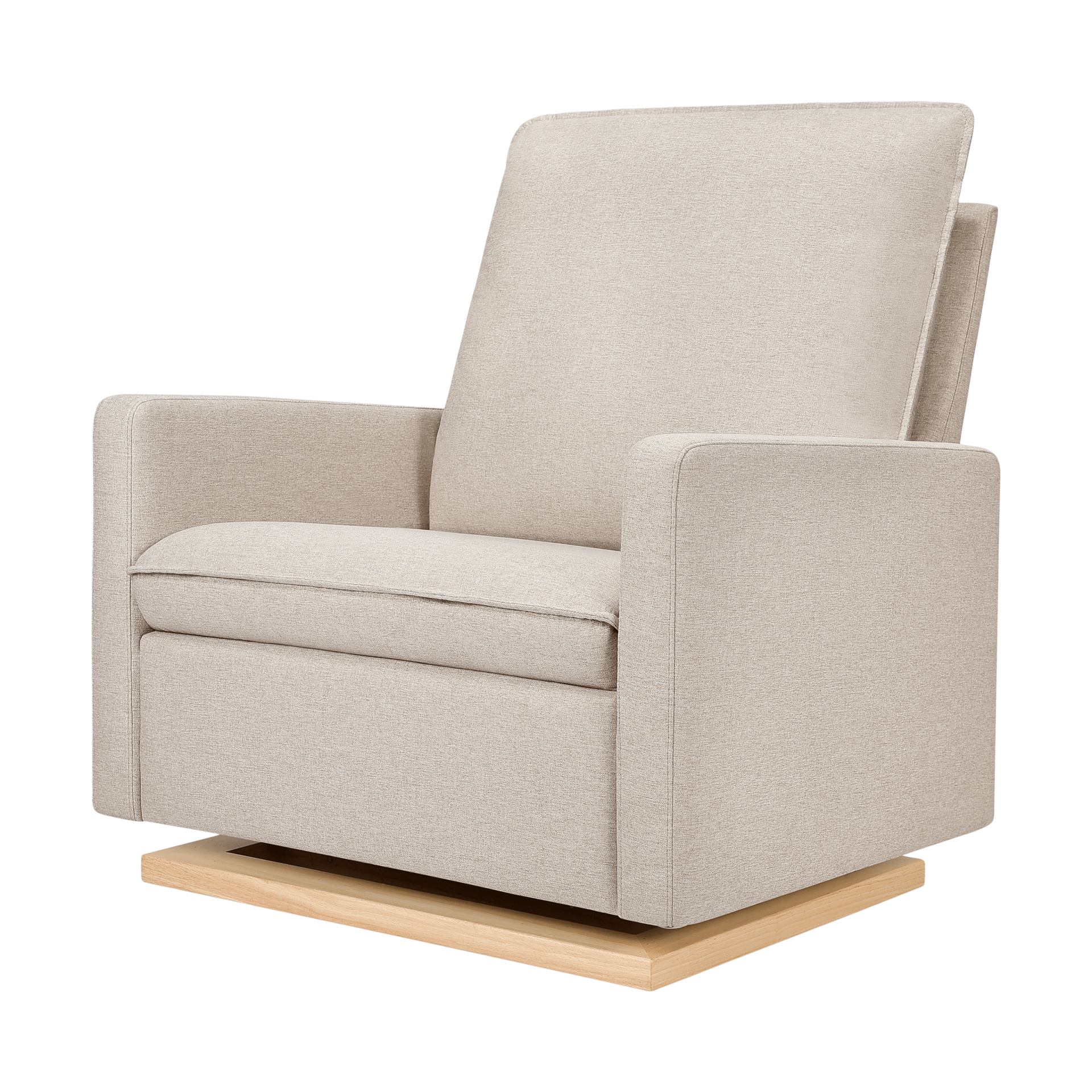 babyletto Cali Pillowback Chair and a Half Glider.