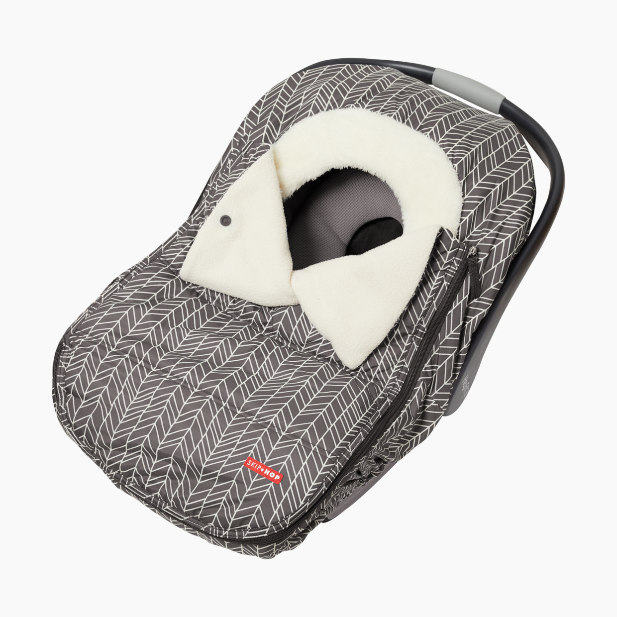 Skip Hop Stroll & Go Car Seat Cover - Gray Feather.