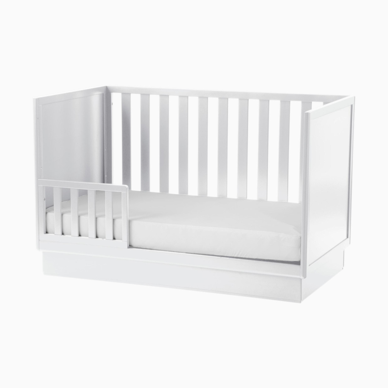 Little Seeds Toddler Slat Guardrail - True White.