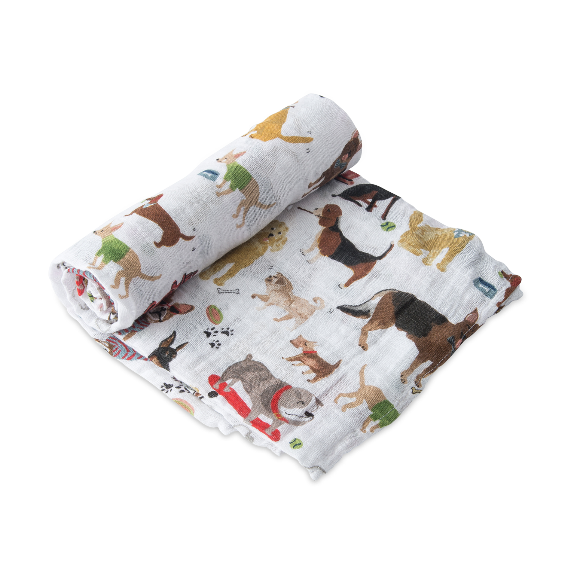 Little Unicorn Cotton Muslin Swaddle Blanket.
