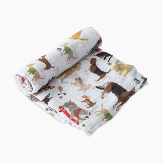 Little Unicorn Cotton Muslin Swaddle Blanket - Woof.