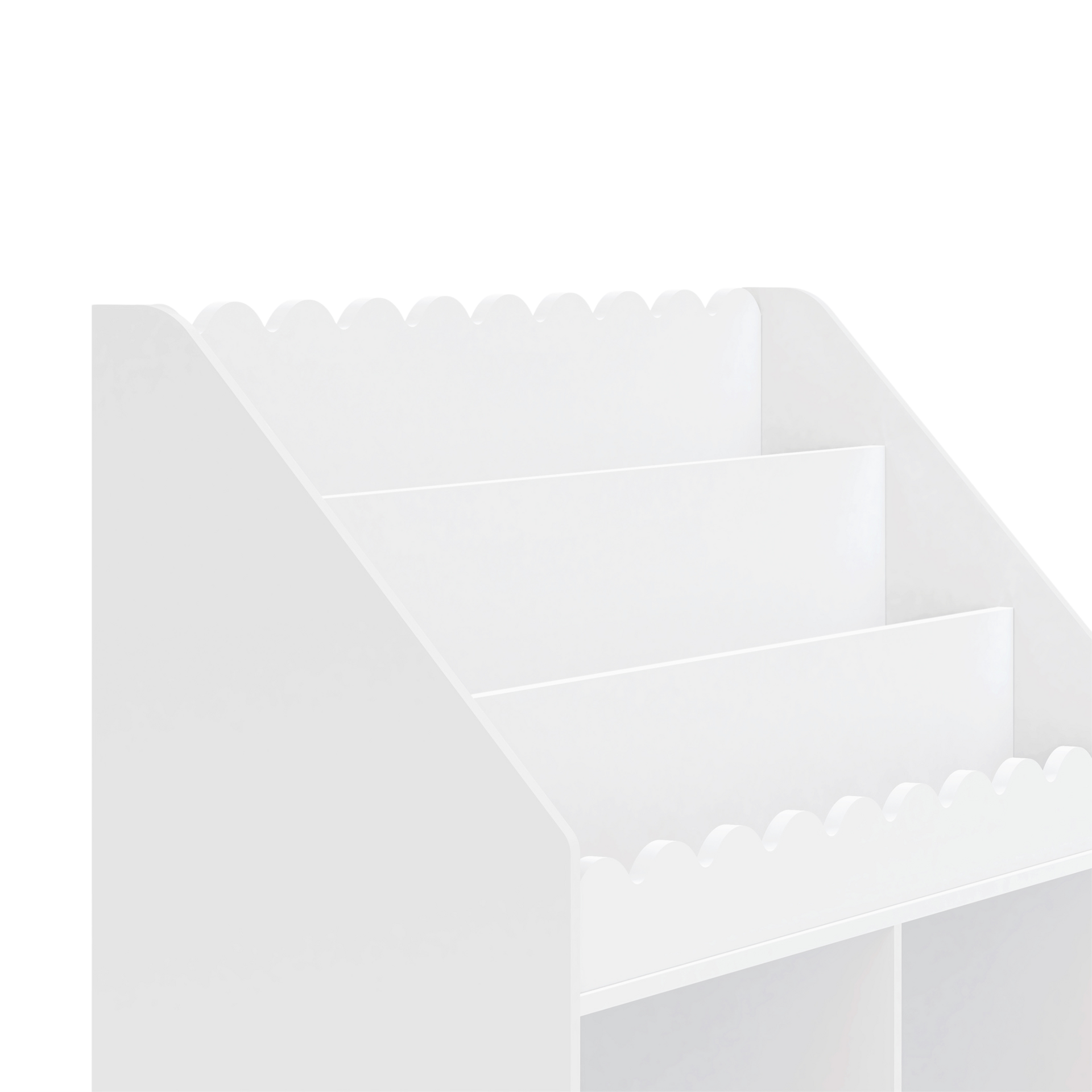 daVinci Sammy Scallop Bookcase - White.