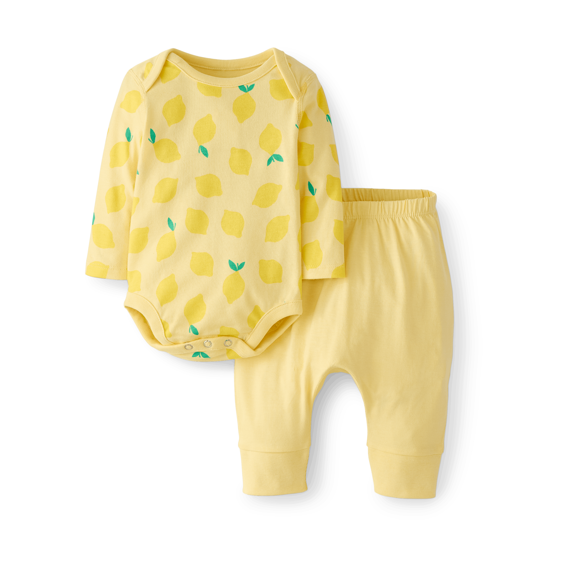 Thumbnail of Tossed Lemons On Light Yellow