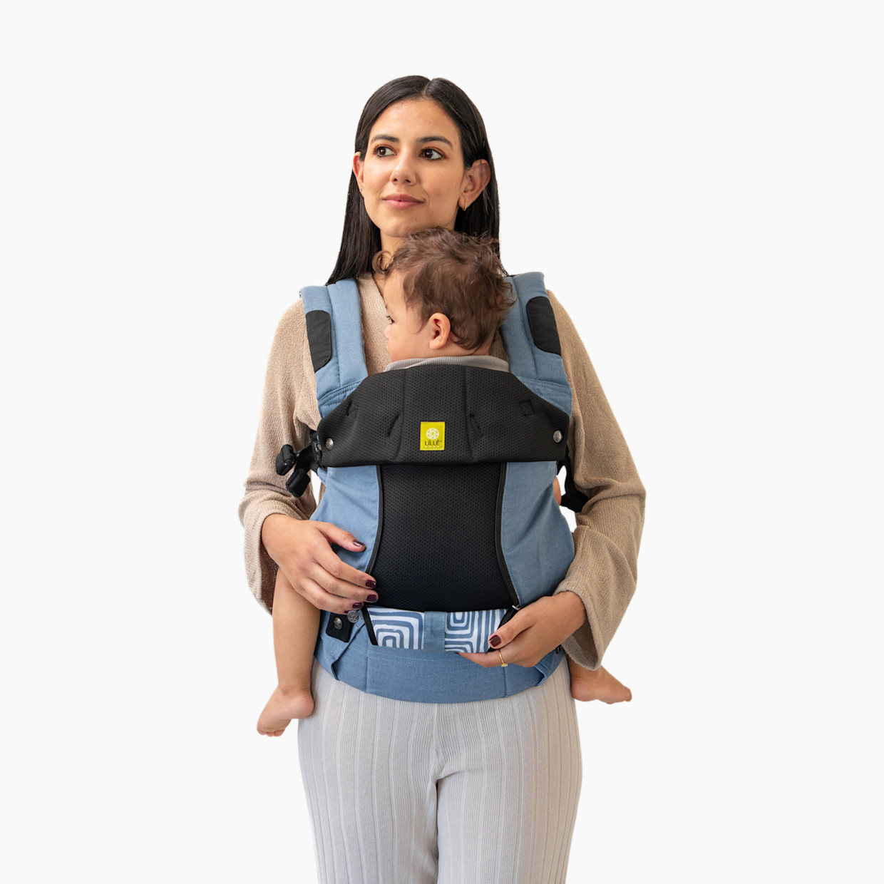 lillebaby Complete All Seasons 6 1 Baby Carrier Tiled Bluestone