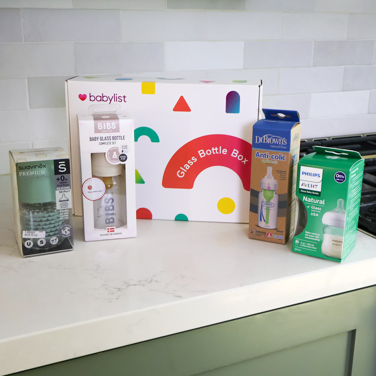 Babylist Glass Bottle Box.