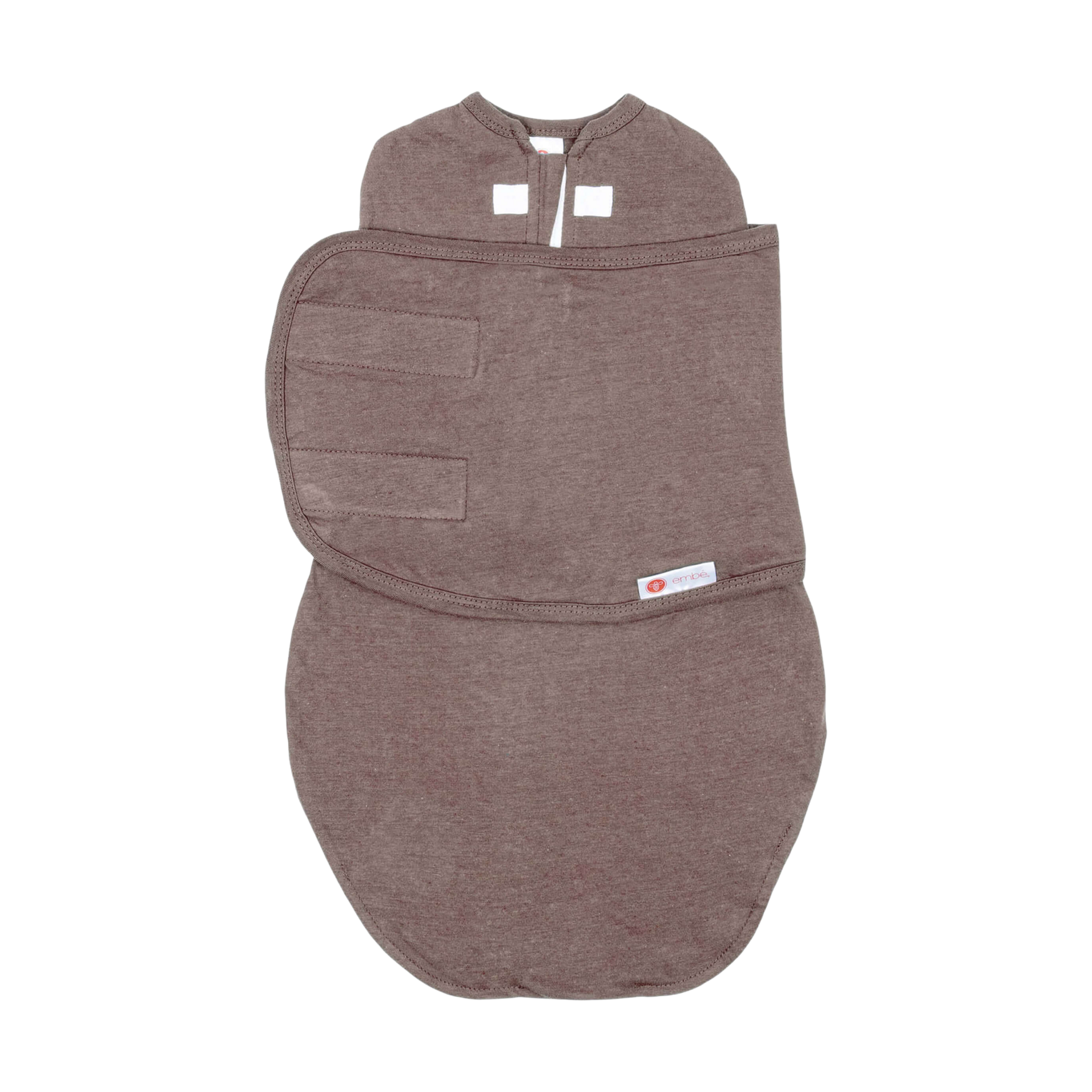 Embe Babies Starter Swaddle Wrap Cocoa, Newborn 614lbs Babylist Shop