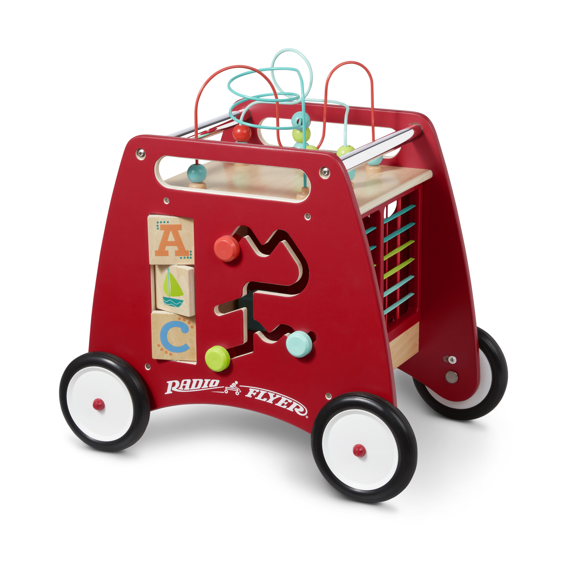 Radio Flyer Push & Play Walker.