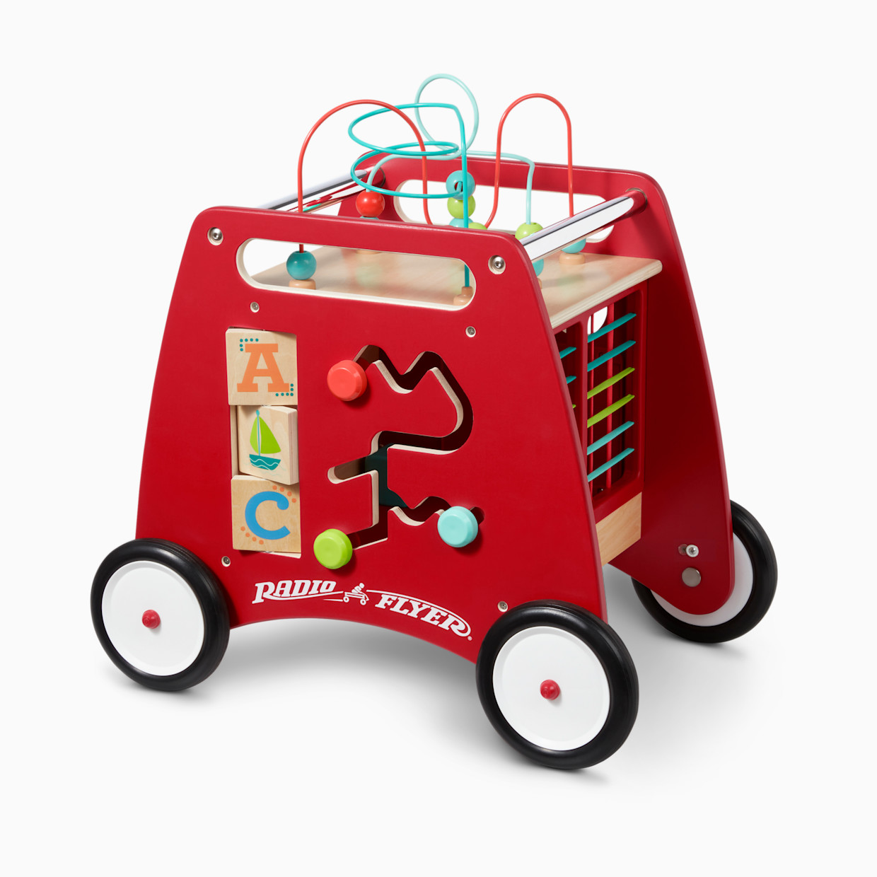 Radio Flyer Push & Play Walker.