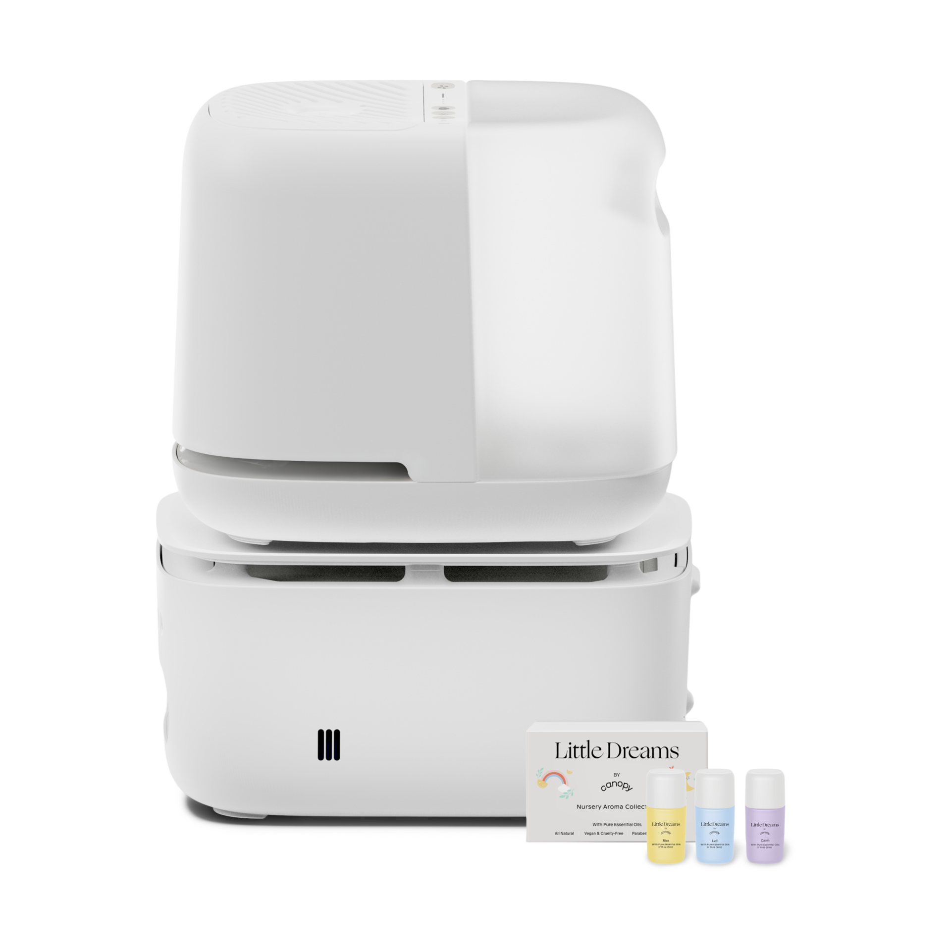 Canopy Nursery Humidifier + Air Purifier Tower.