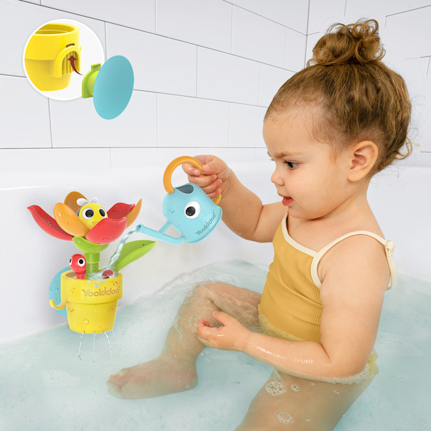 Yookidoo Peek-a-Bee Tub Flower Bath Toy.