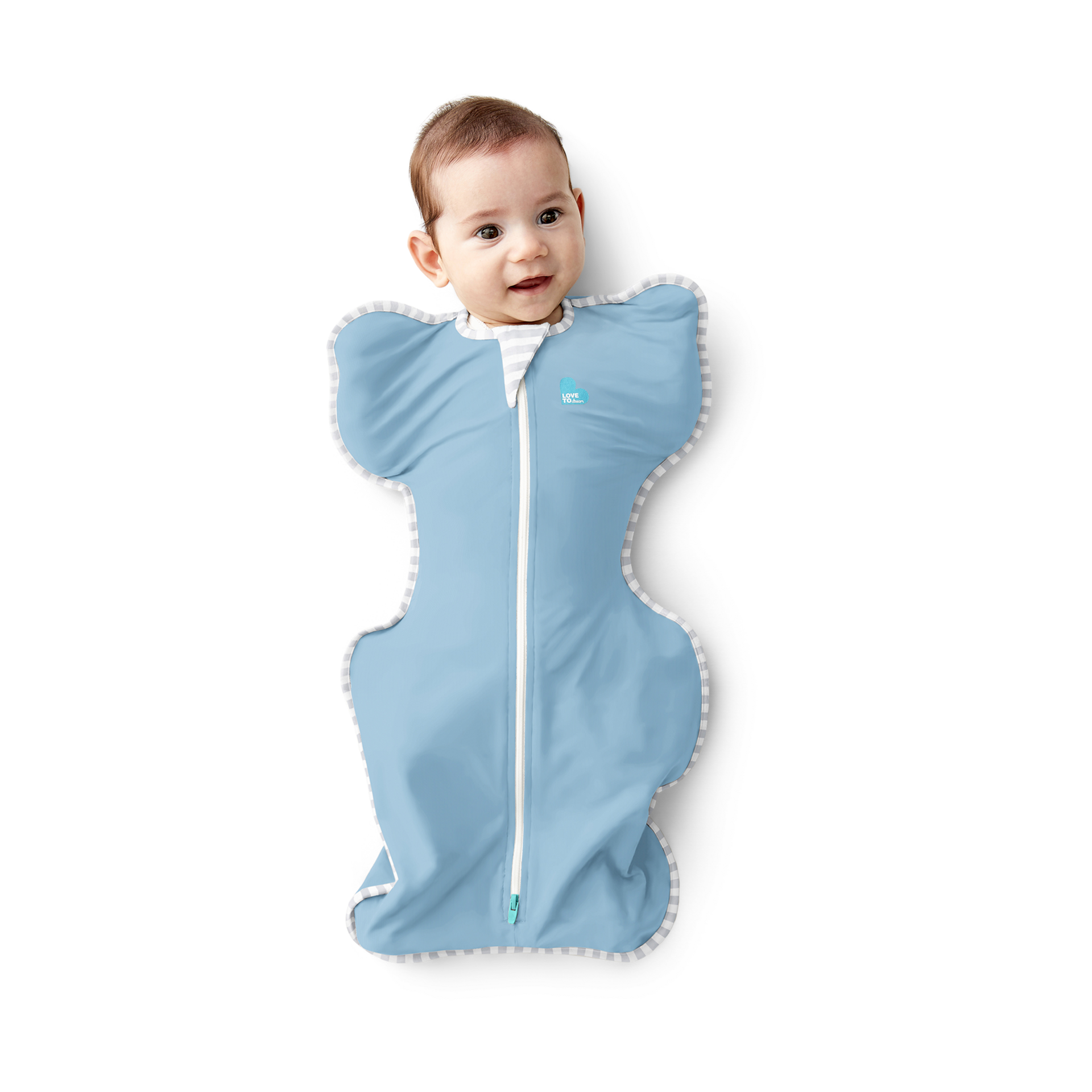 Love to Dream Swaddle Up Original 1.0 TOG - Dusty Blue, Small.