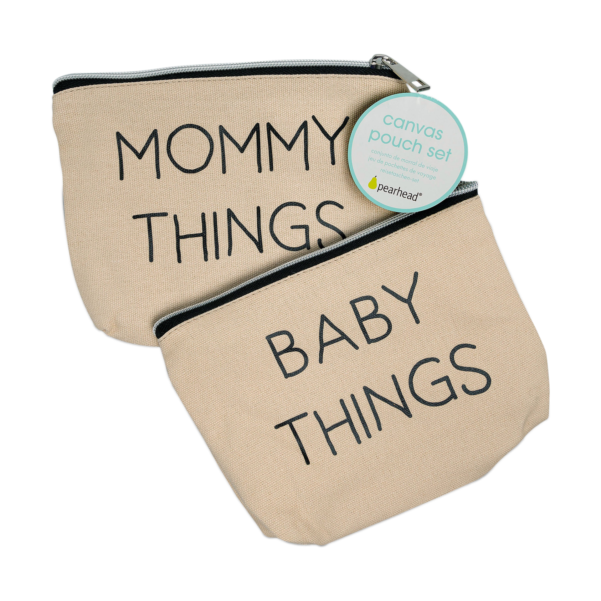 Pearhead Mommy And Baby Travel Pouch.