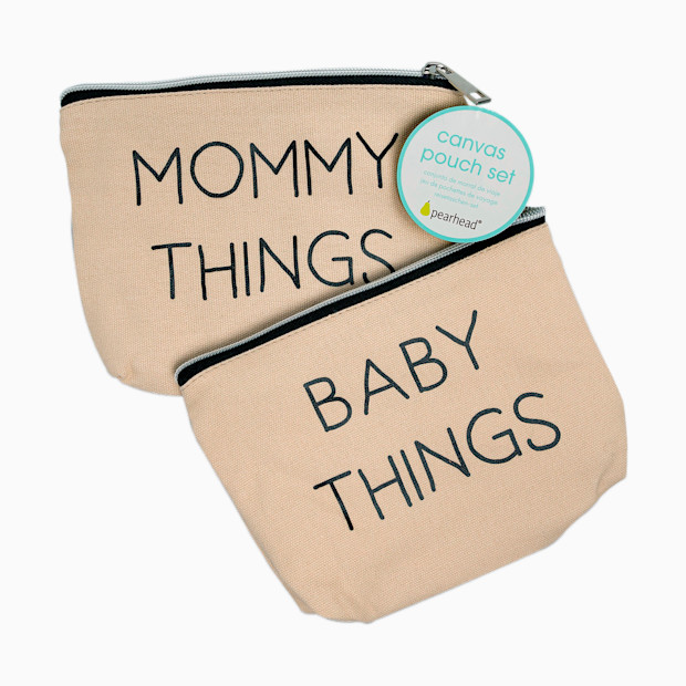 Pearhead Mommy And Baby Travel Pouch.