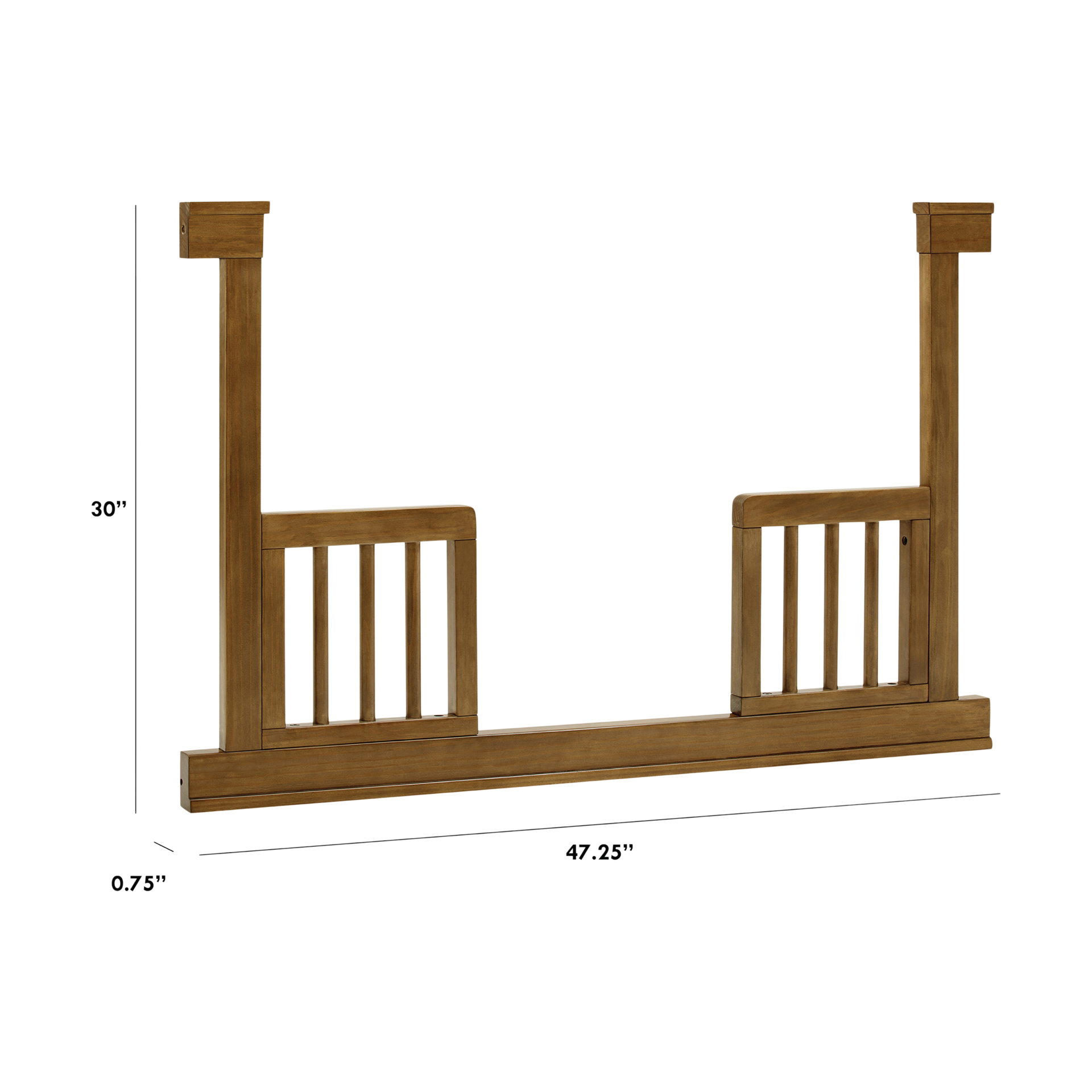 Namesake Toddler Bed Conversion Kit (M23799) - Natural Walnut.
