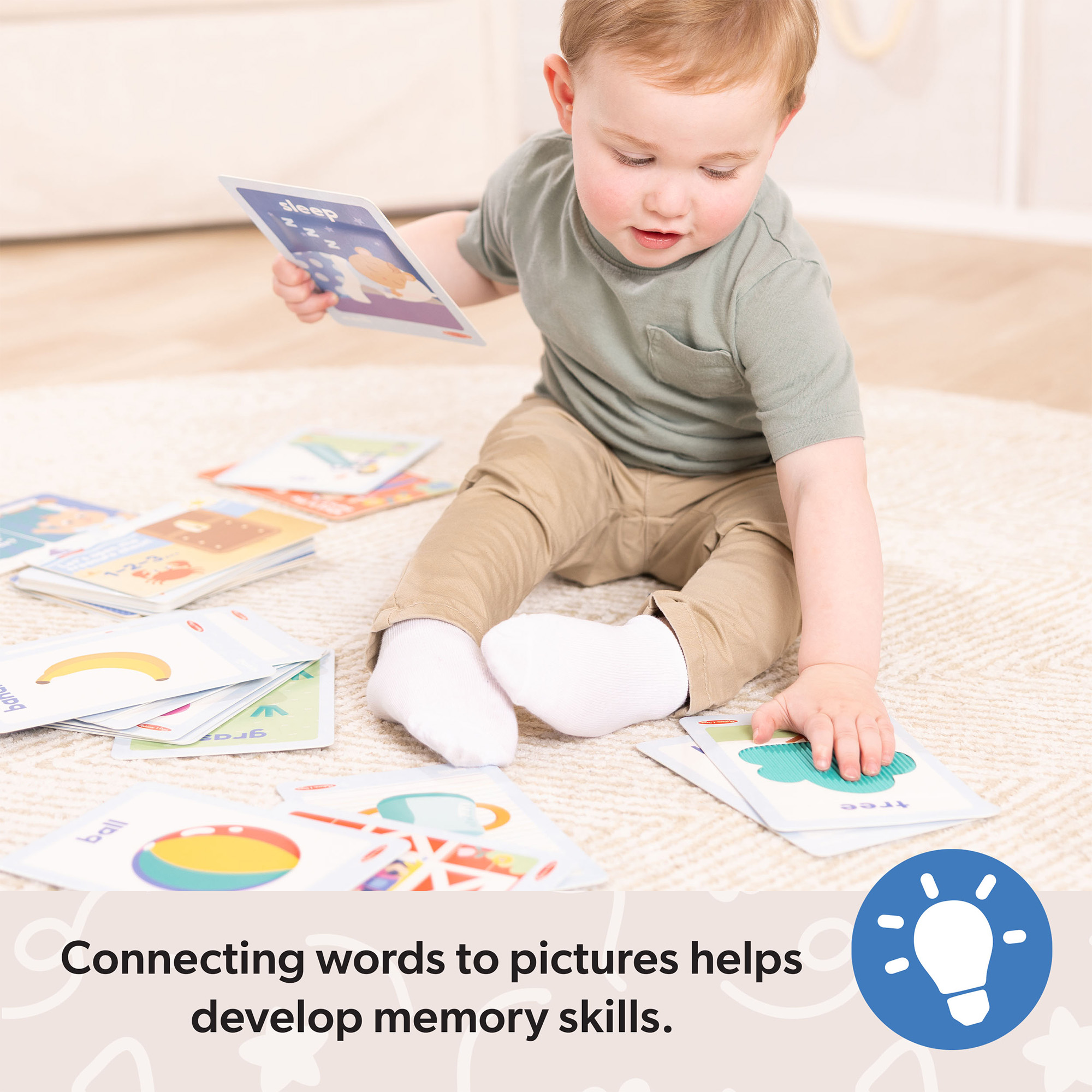 Melissa & Doug Ms. Rachel 1st Words Flashcards.