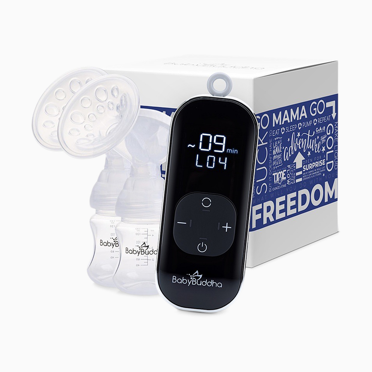 BabyBuddha 2.0 Double Electric Breast Pump Kit.