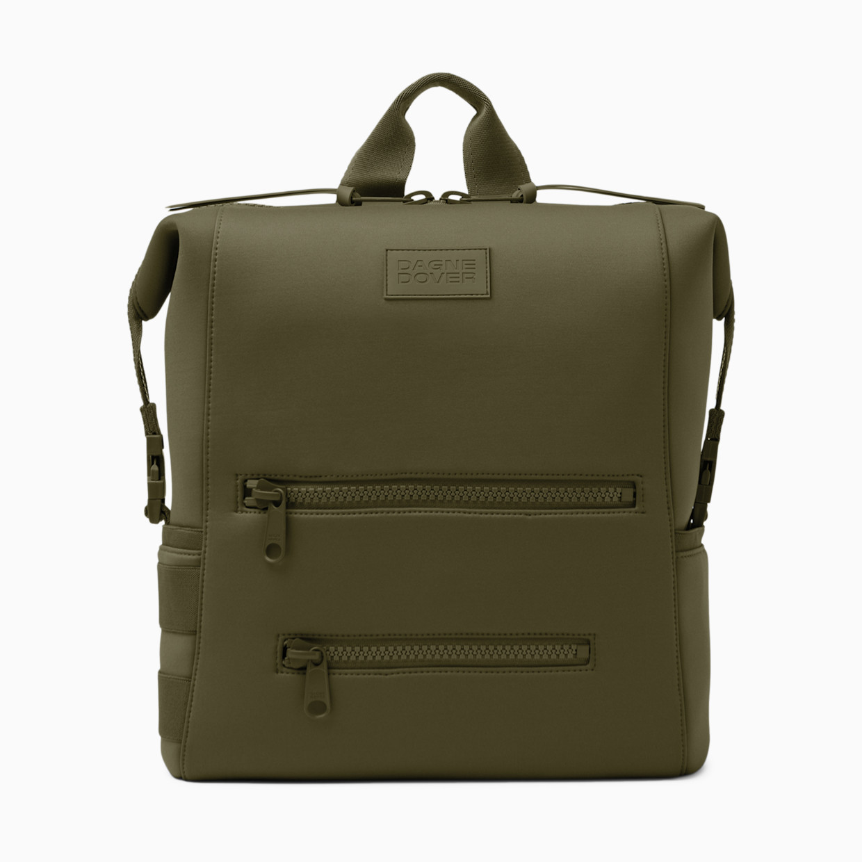 Dagne Dover Indi Diaper Bag Backpack - Dark Moss, Medium.
