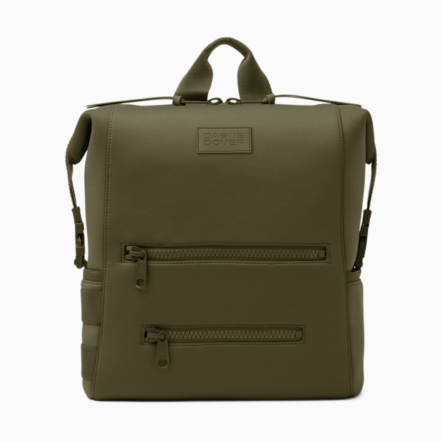 Dagne Dover Indi Diaper Bag Backpack - Dark Moss, Large.