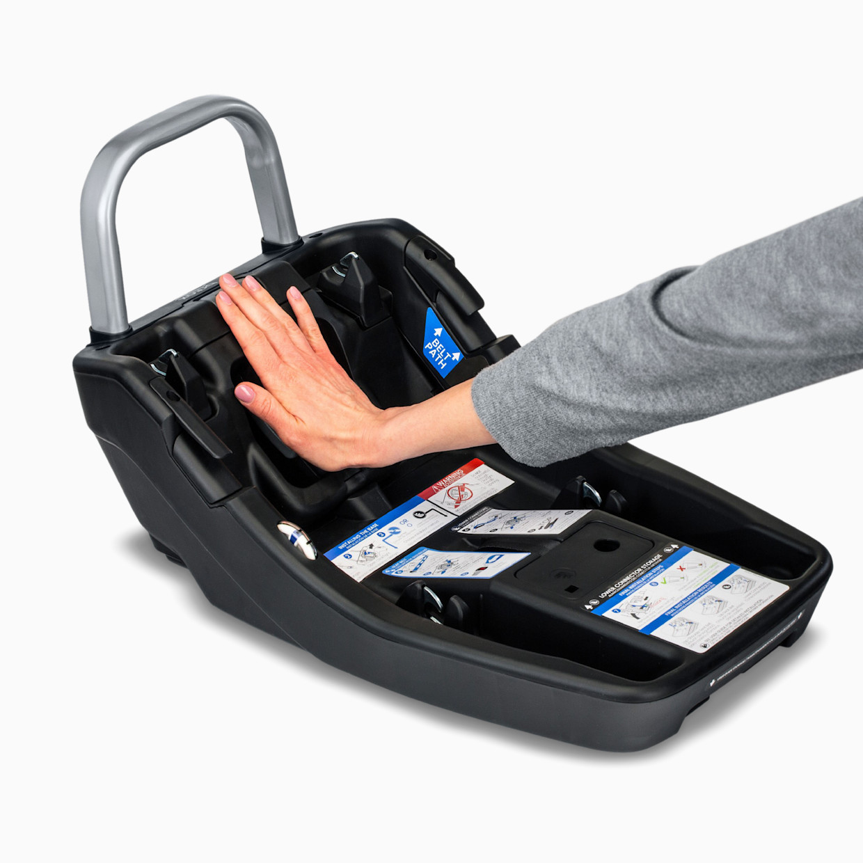 Britax Alpine Infant Car Seat Base with ClickTight - Black.