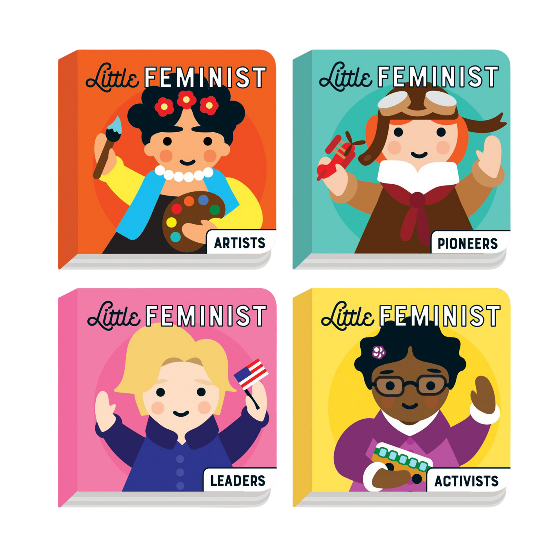 Chronicle Books Little Feminist Board Book Set.