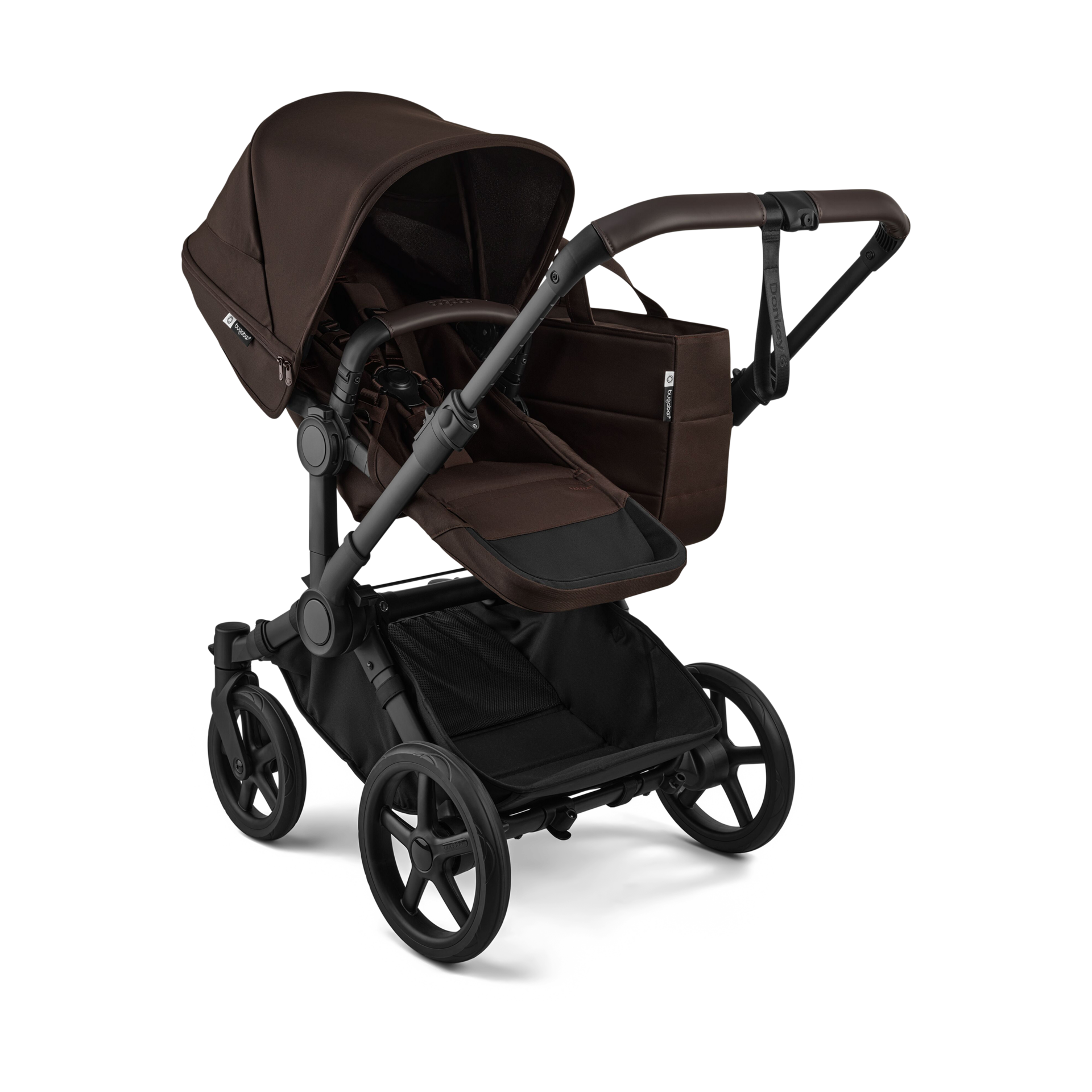 Bugaboo Donkey 6 Stroller - Cocoa Brown.