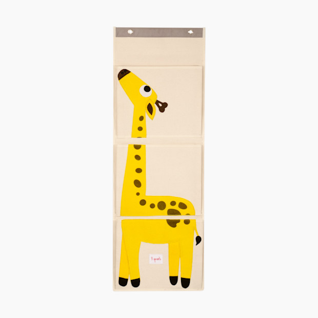 3 Sprouts Wall Organizer - Yellow Giraffe.