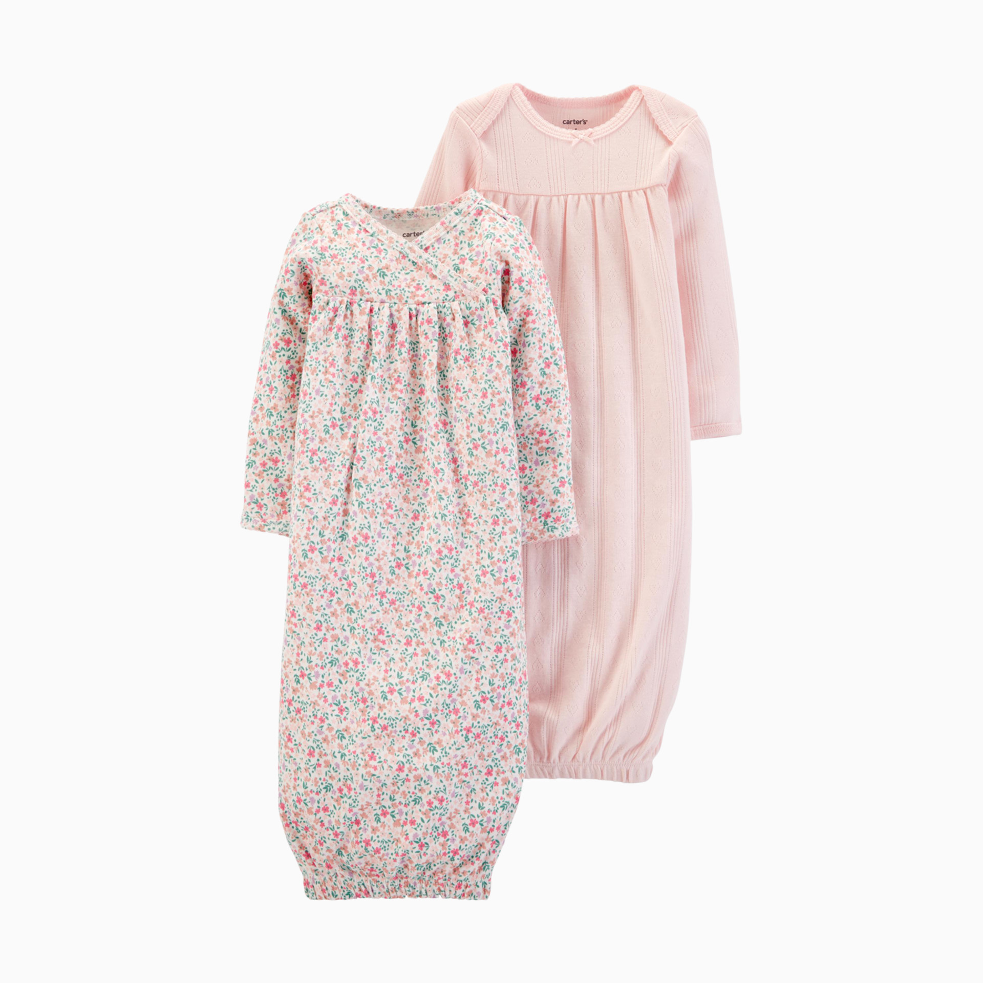 Carter's Sleeper Gowns (2 Pack) - Blue Stripe/ Animal Print, 0-3 M |  Babylist Shop