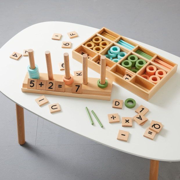 Wonder & Wise Path To Math Wooden Toy.