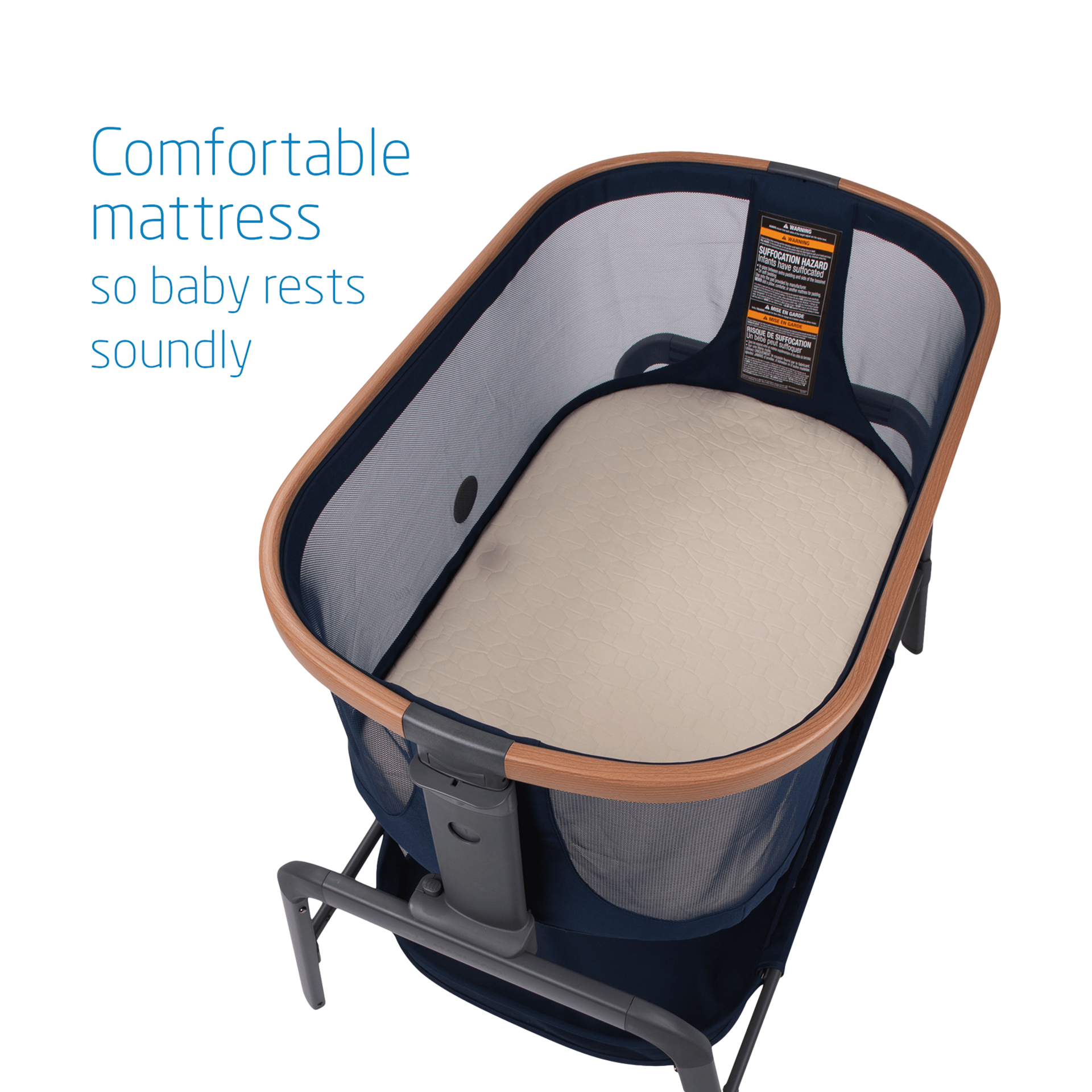 MaxiCosi Iora Bedside Essential Blue Babylist Shop