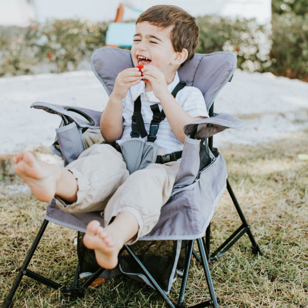 Baby Delight Go With Me Venture Deluxe Portable Chair - Grey.