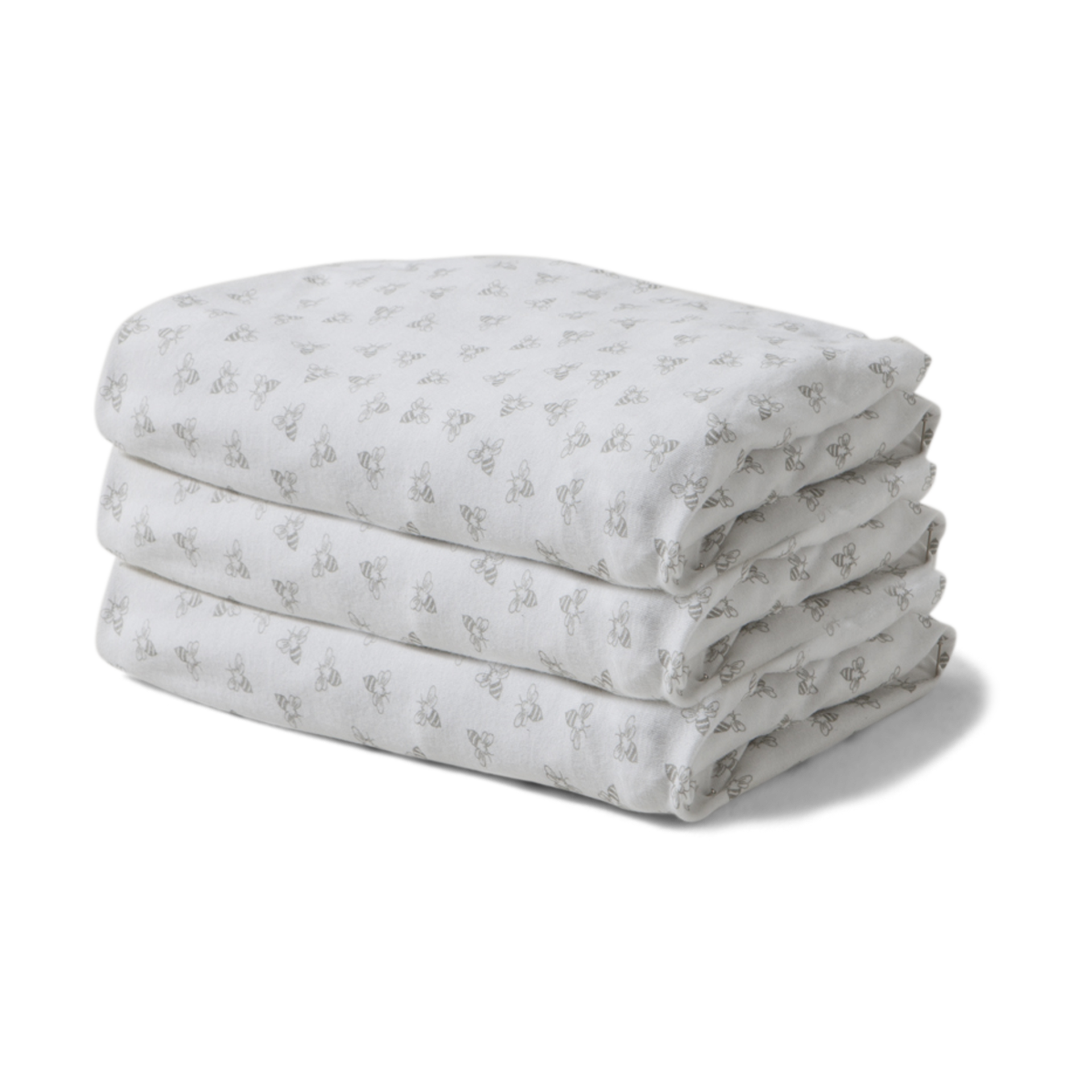 Burt's Bees Baby Organic Cotton Jersey Changing Pad Cover Heather