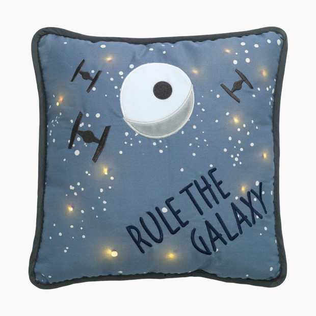 Lambs & Ivy Light-Up Throw Pillow - Star Wars Galaxy.