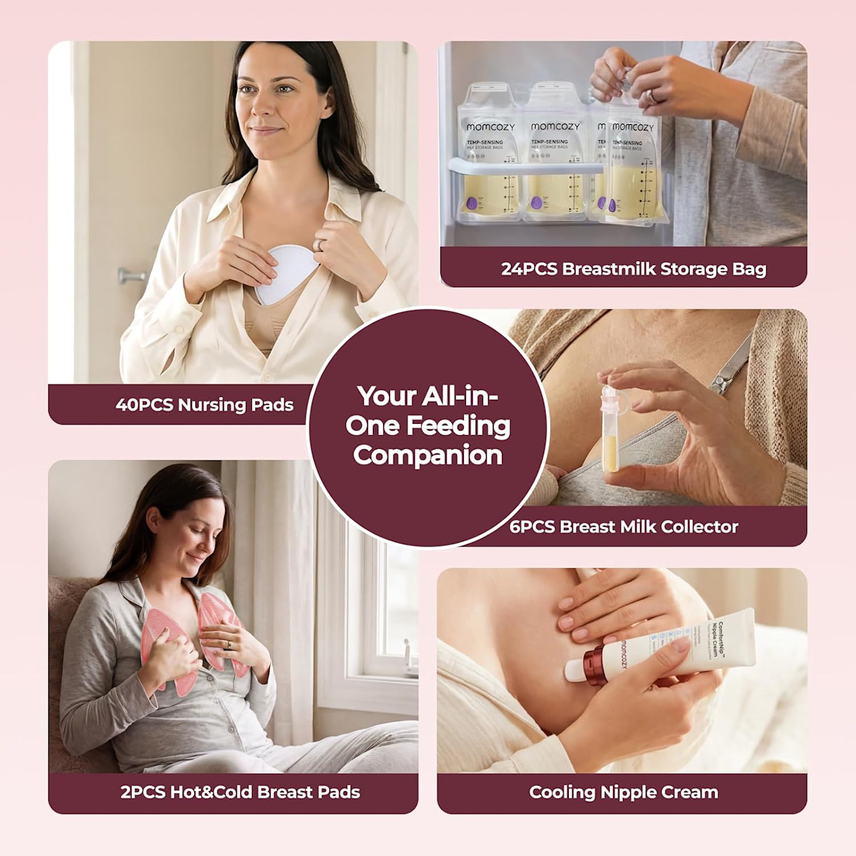 Momcozy Breastfeeding Essentials Kit.