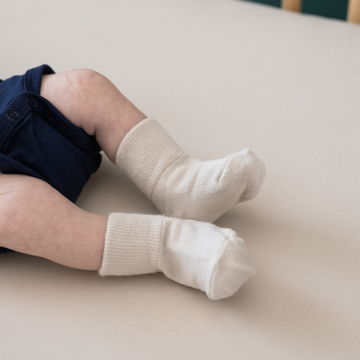 Kyte Baby Quarter Socks Combo (5 Pack) - Pastel, 0-3 M.