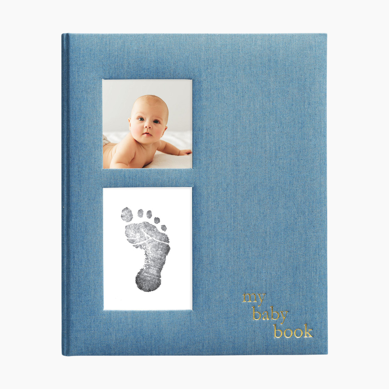 Pearhead Chambray Memory Baby Book.