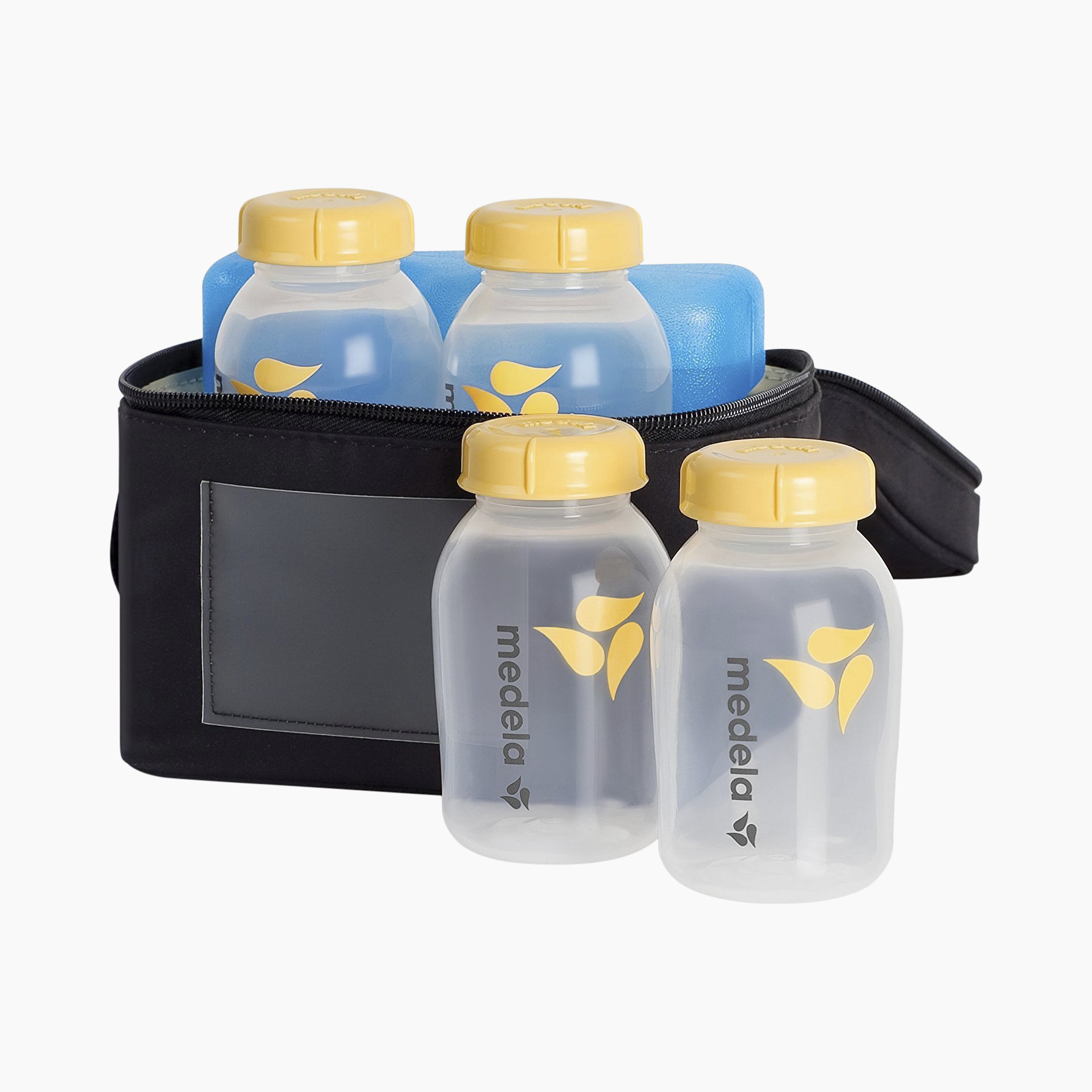 Medela Breast Milk Cooler and Tranport Set-4-5oz bottles, ice pack