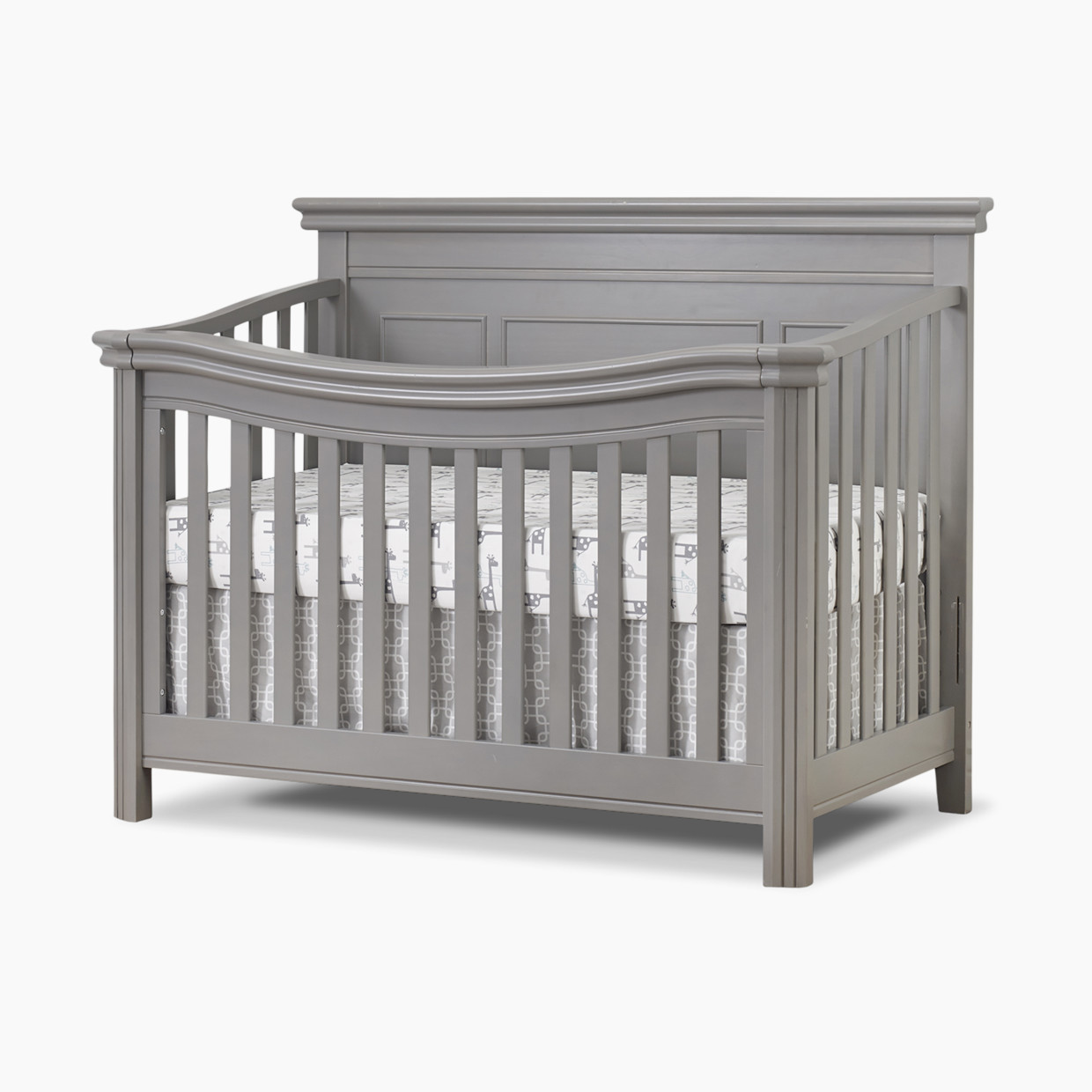 Sorelle Finley Lux Flat Top Crib Weathered Gray Babylist Shop