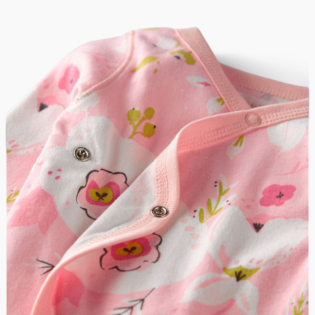 Carter's Little Planet Organic Cotton Wrap Sleep & Play - Pink Floral, Nb.