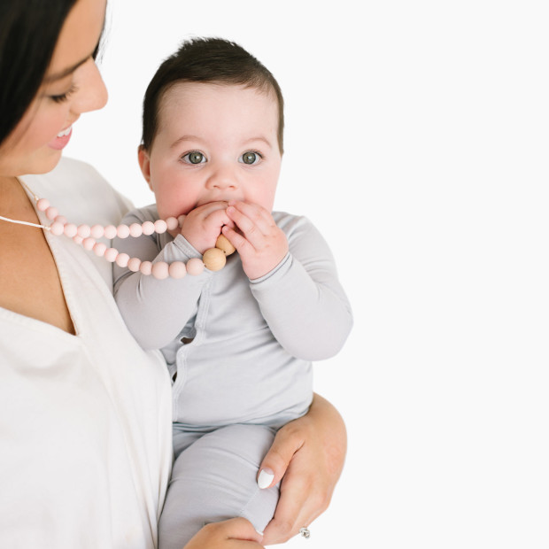 Loulou Lollipop Naturalist Teething Necklace - Black.