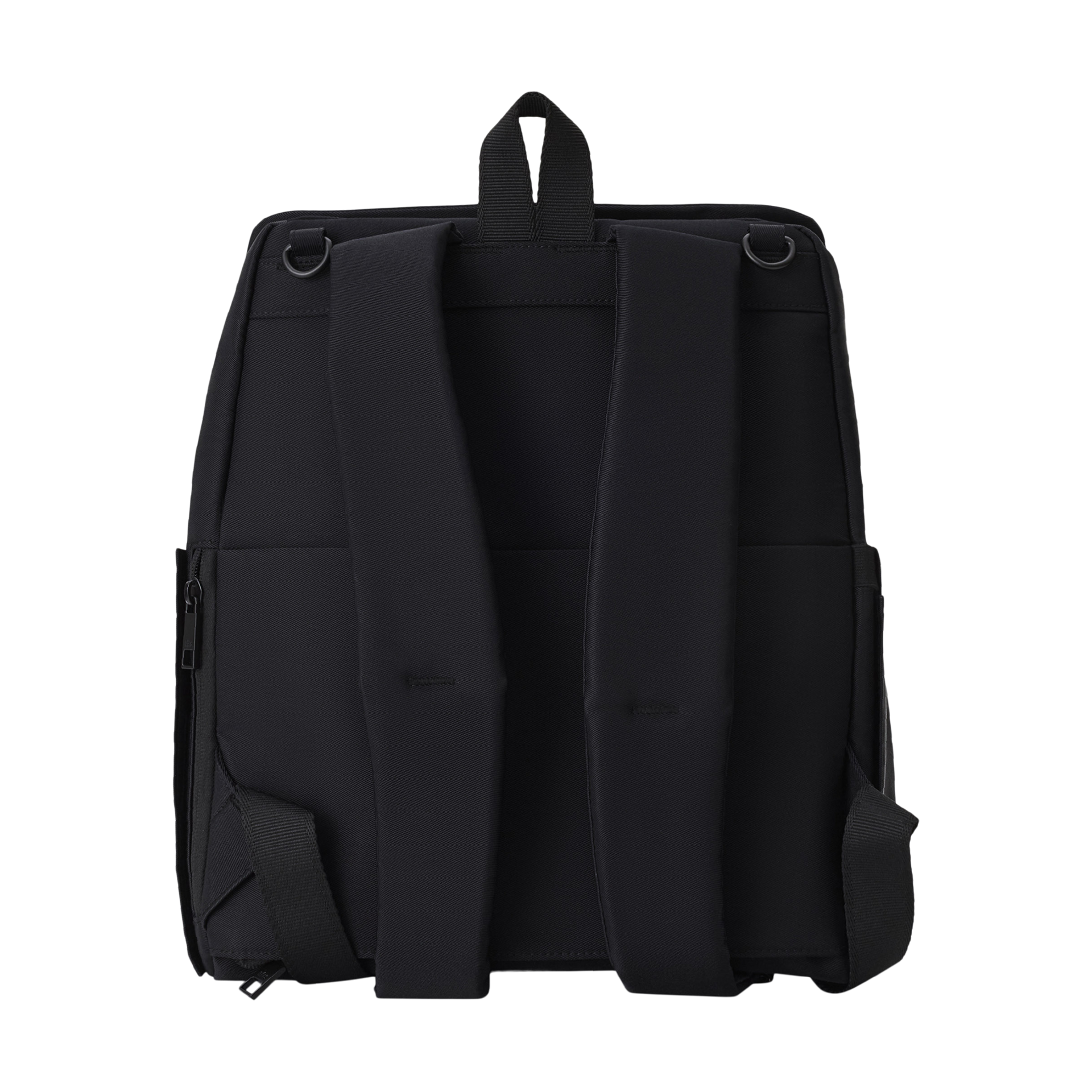 BEIS Travel The Everyday Diaper Backpack - Black, Nylon Twill.