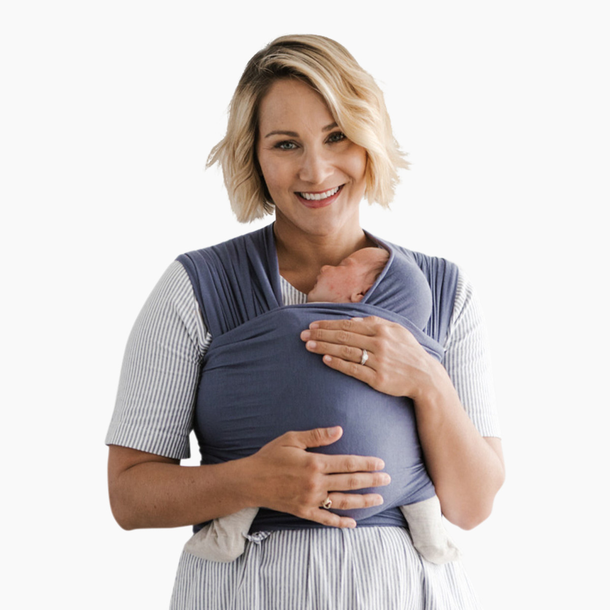 Solly Baby Wrap Carrier - Dusty Periwinkle.