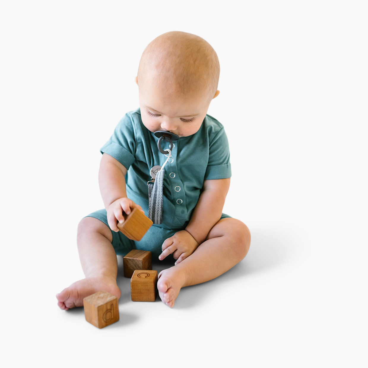 Copper Pearl Binky Clip Set (3 Pack) - Chip.