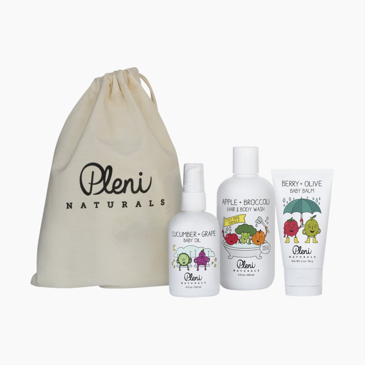 Pleni Naturals Essentials Gift Set.
