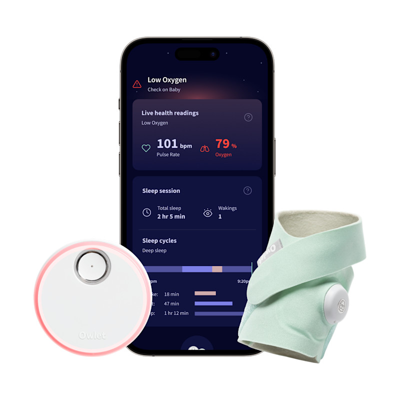 Owlet Dream Sock Smart Wearable Baby Monitor