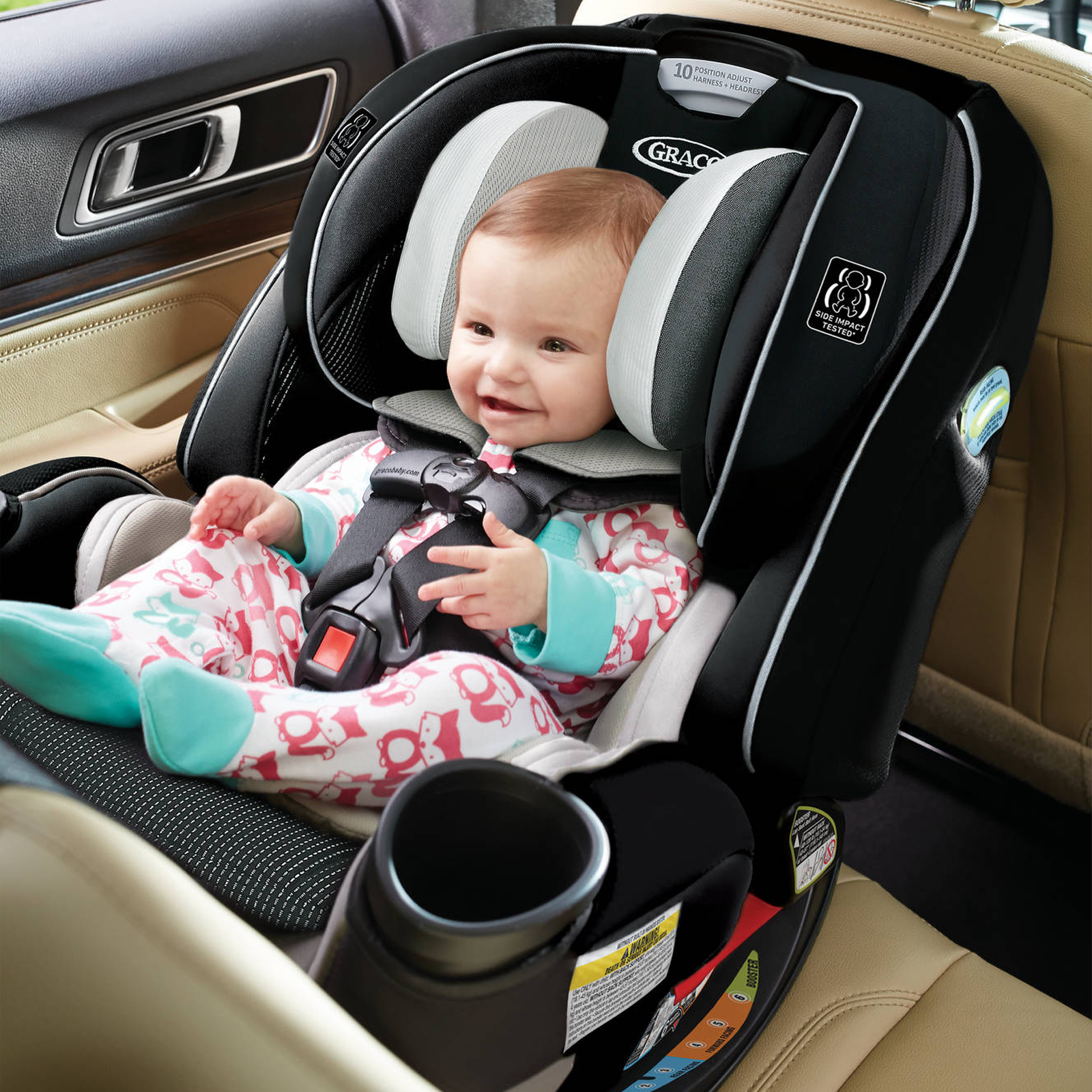 graco 4ever car seat infant insert